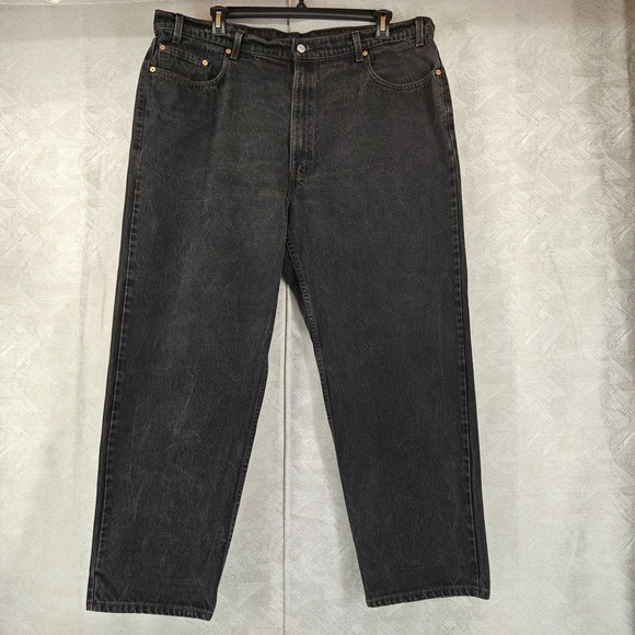 Levi's Other - Vintage Levis 550 Jeans Mens 44x30 Black Relaxed Fit 90s Made In USA Denim Pants